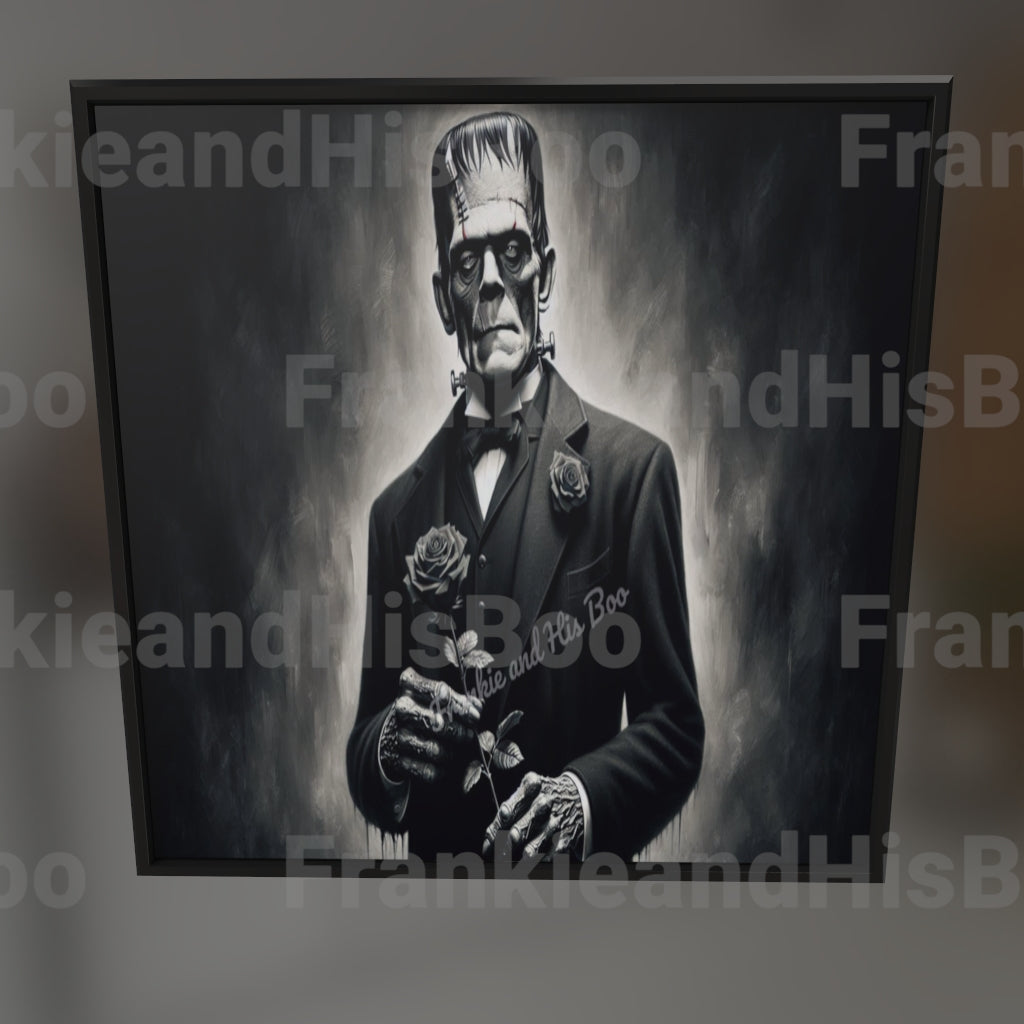 Frankie Waiting with Rose