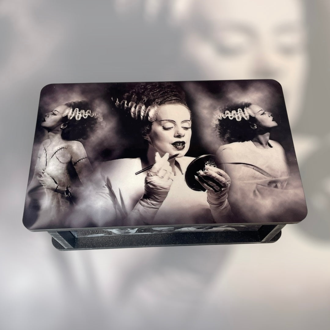 Frankenstein’s Bride (Putting on Lipstick) Jewelry/Multi Use Box